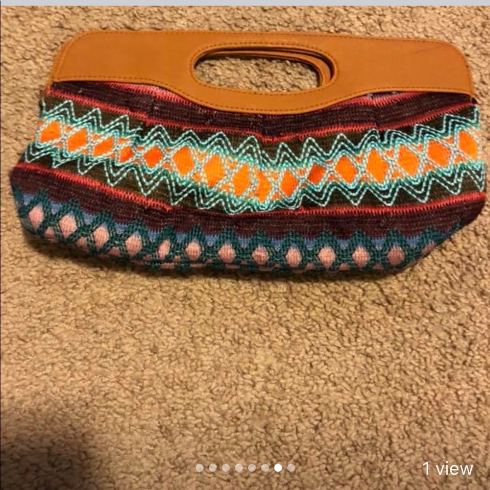 Woven Hippie Clutch